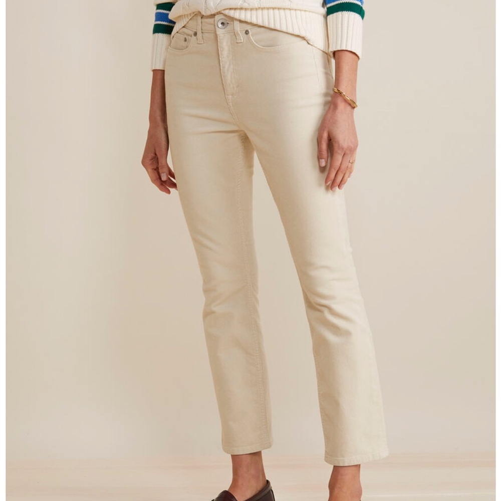 Vineyard Vines Off White Cream Corduroy Pants